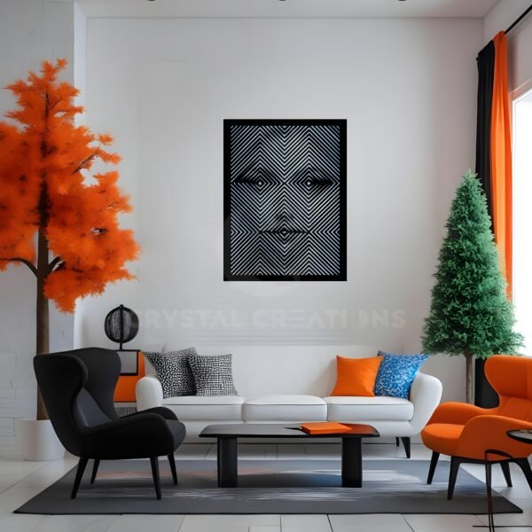 The Mind’s Mirror Illusion of Depth – Metal Wall Art
