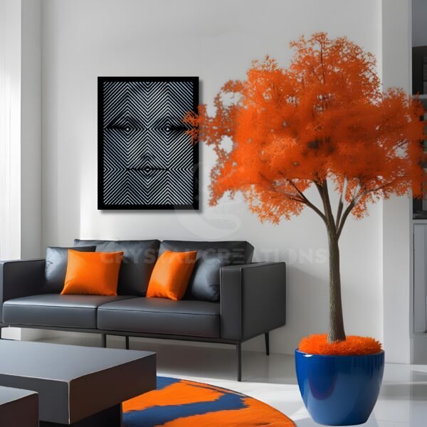 The Mind’s Mirror Illusion of Depth – Metal Wall Art