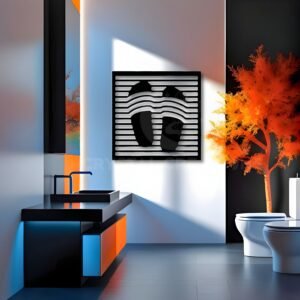 Footsteps of Thought - Metal Wall ART