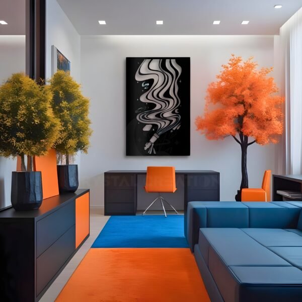 Cosmic Flow – The Pen of Dreams – Metal Wall ART
