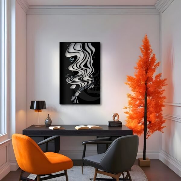 Cosmic Flow – The Pen of Dreams – Metal Wall ART