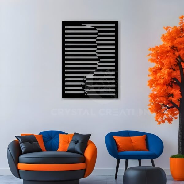 Hidden Affection - Metal Wall ART