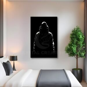 The Unknown - Steel Art Silhouette Metal Wall ART