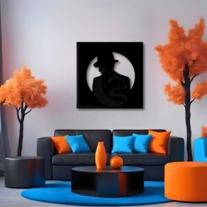 Mystery in the Moonlight – Metal Wall ART