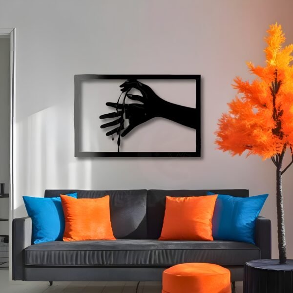 Drip of Emotion – Contemporary Art Piece – Metal Wall ART