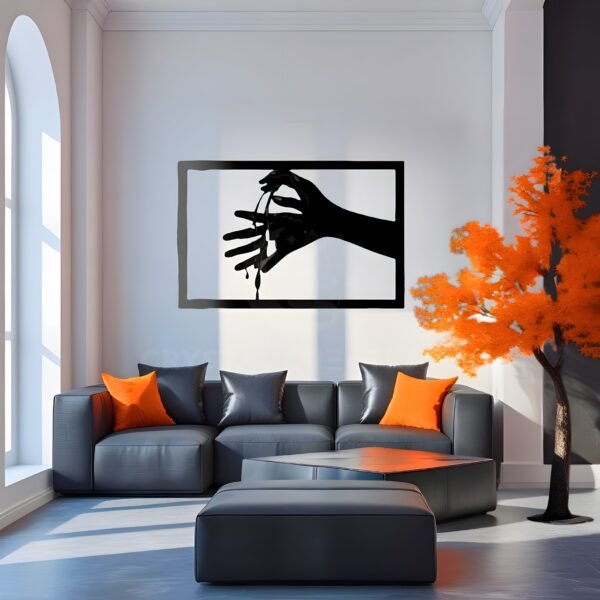 Drip of Emotion – Contemporary Art Piece – Metal Wall ART