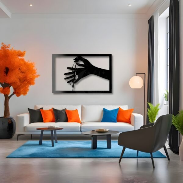 Drip of Emotion – Contemporary Art Piece – Metal Wall ART