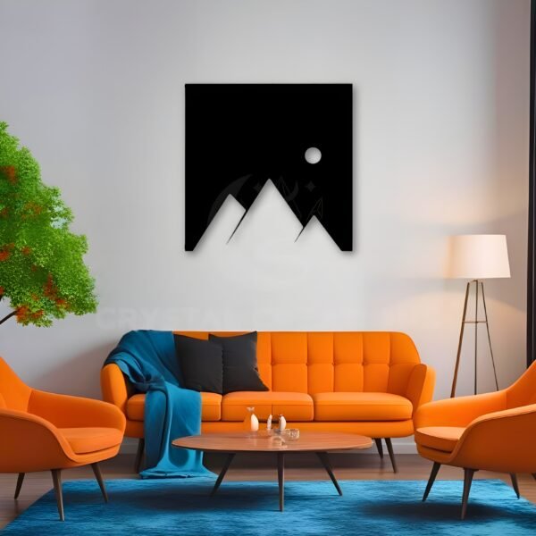 Edge of the Earth – Minimalist Nature – Metal Wall ART