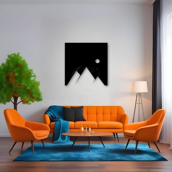 Edge of the Earth – Minimalist Nature – Metal Wall ART
