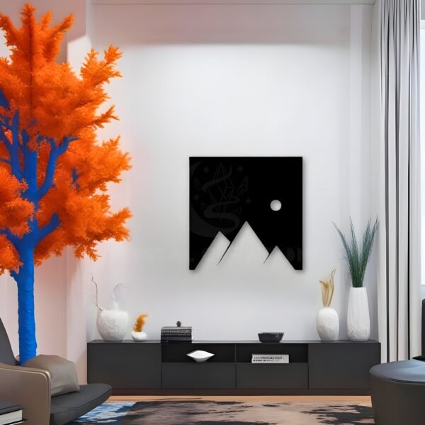 Edge of the Earth – Minimalist Nature – Metal Wall ART