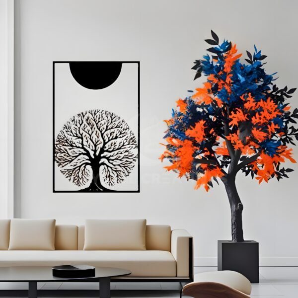 Eclipse Tree – Balance in Nature – Metal Wall ART