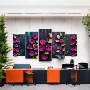 Twilight Bloom Wall Canvas